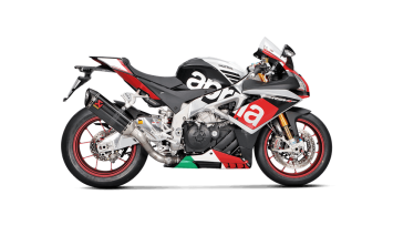 Akrapovic Slip-on Line Carbon Einddemper zonder E-keur Aprilia RSV4 2015 > 2016